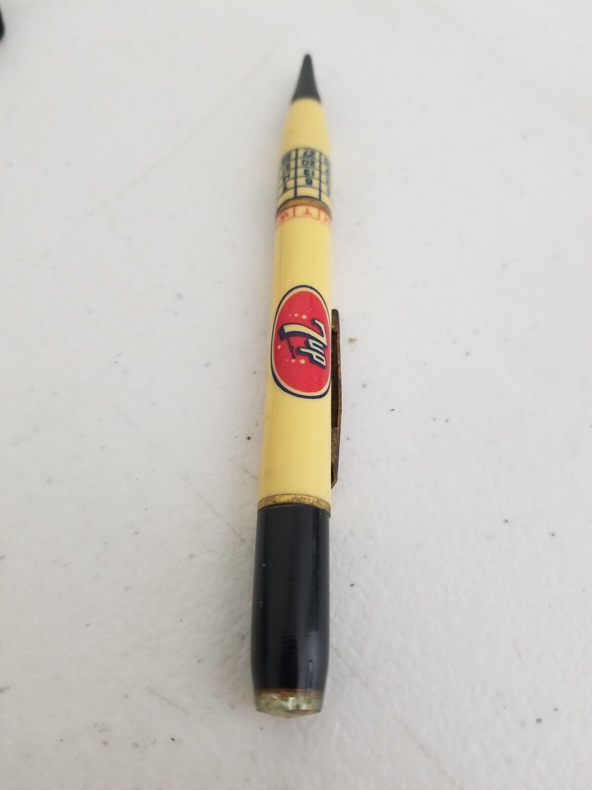 Vintage 7Up Promotional Mechanical Pencil by Sheaffer - Rare Collectible Advertising Memorabilia - TreasuTiques