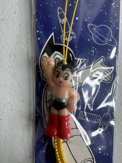 Vintage 90s Astro Boy Atom Figure Strap Collectible 3-Pack - Tezuka Japan Import - TreasuTiques
