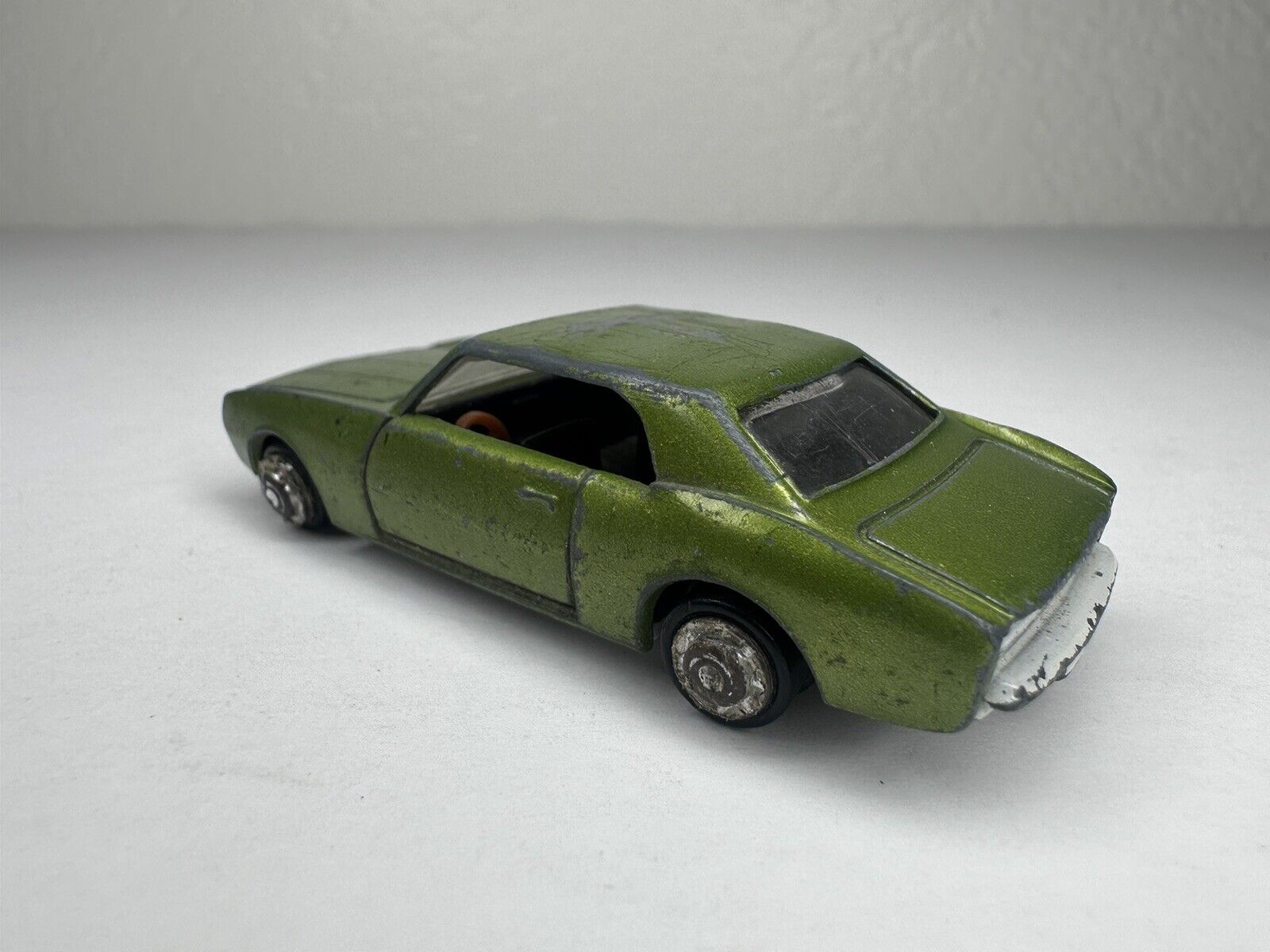 Vintage Playart Green Chevrolet Camaro SS Diecast Car - Classic Collectible from Hong Kong - TreasuTiques