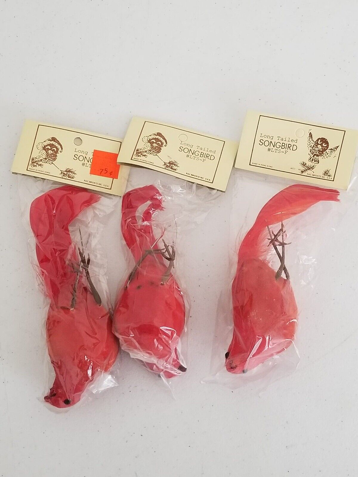 Vintage Holiday Cardinal Figurines - NIB Christmas Ornament Collectibles - TreasuTiques