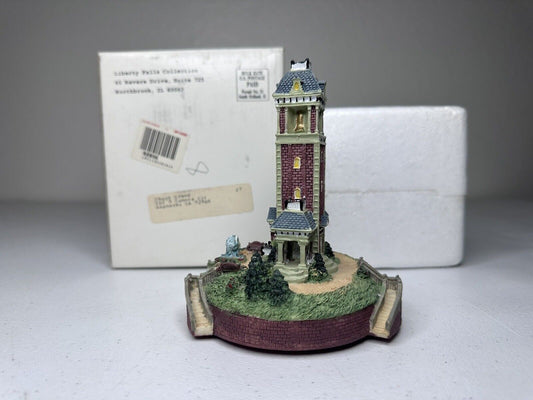 New Liberty Falls Bell Tower Historical Figurine AH333 in Original Packaging - Rare Collectible - TreasuTiques