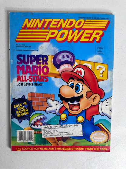 Rare Lot of 10 Vintage Nintendo Power Magazines - Volumes 36, 44-46, 48, 52, 54, 232-234 - Collectible Gaming History - TreasuTiques