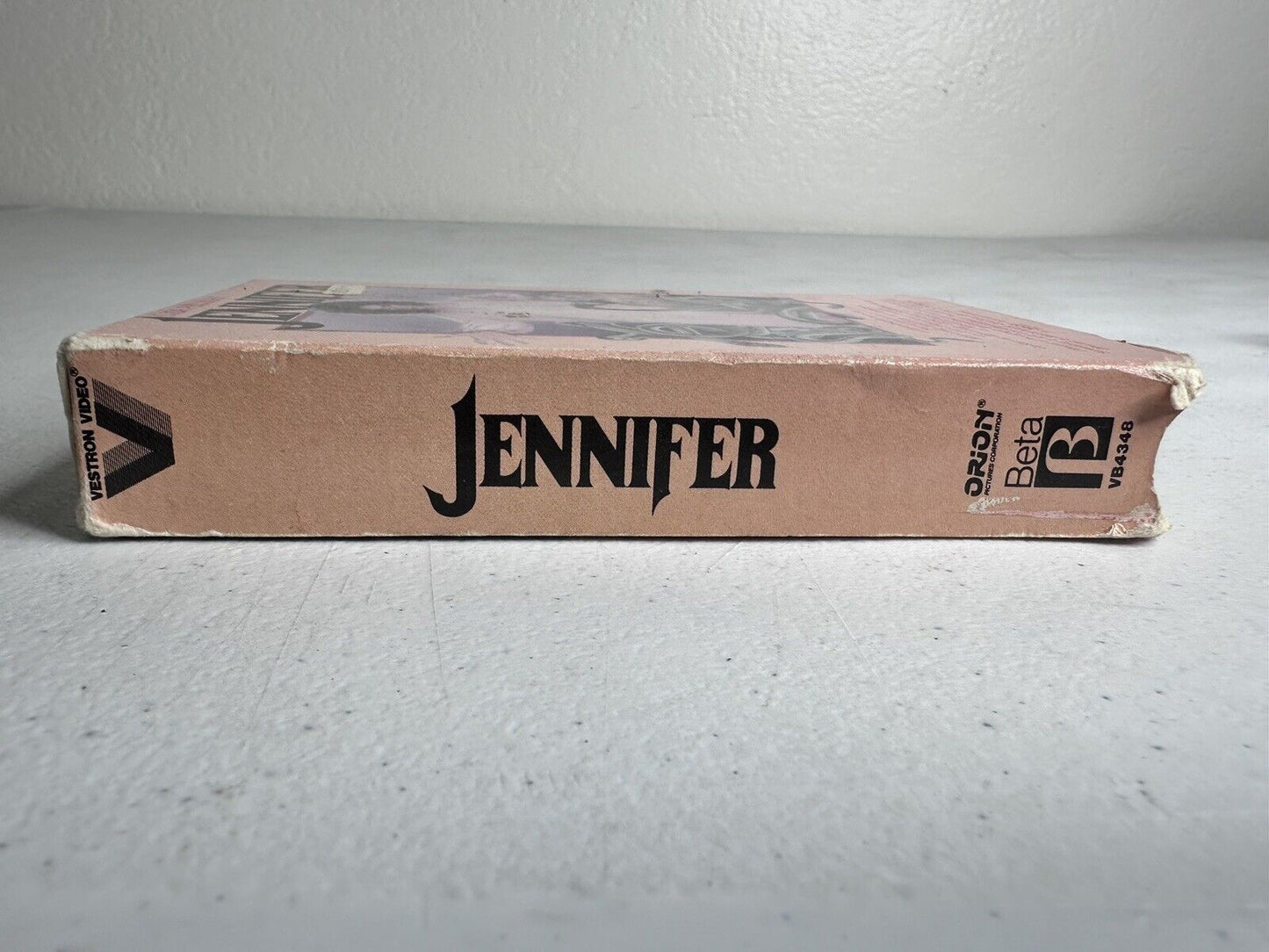 Vintage 1978 Jennifer Betamax Tape - Rare Horror Collectible Featuring Lisa Pelikan | Orion Pictures Release - TreasuTiques