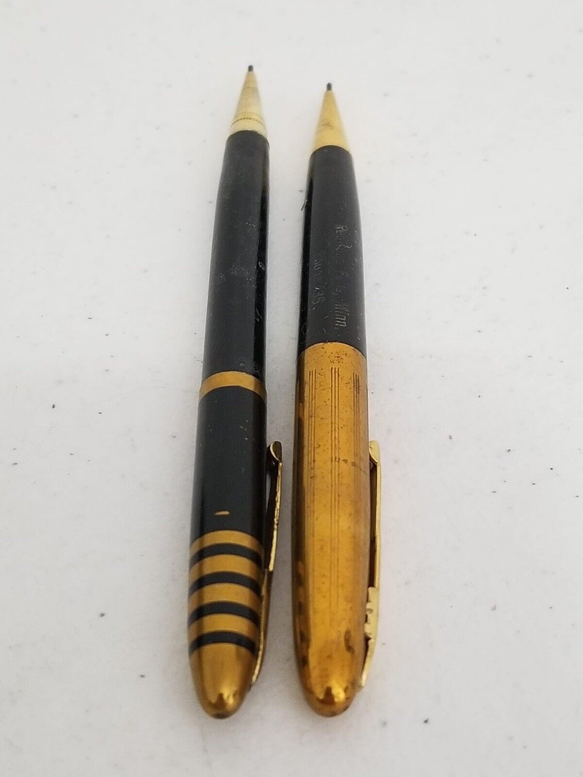 Vintage Wings Mechanical Pencils Pair - Classic Retro Advertising Collectibles - TreasuTiques