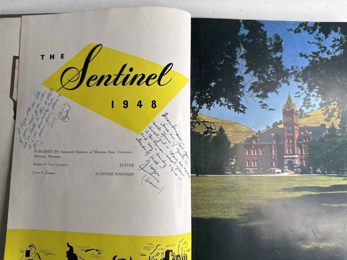 Vintage 1948 Montana State University Yearbook – Historical MSU Memorabilia - TreasuTiques