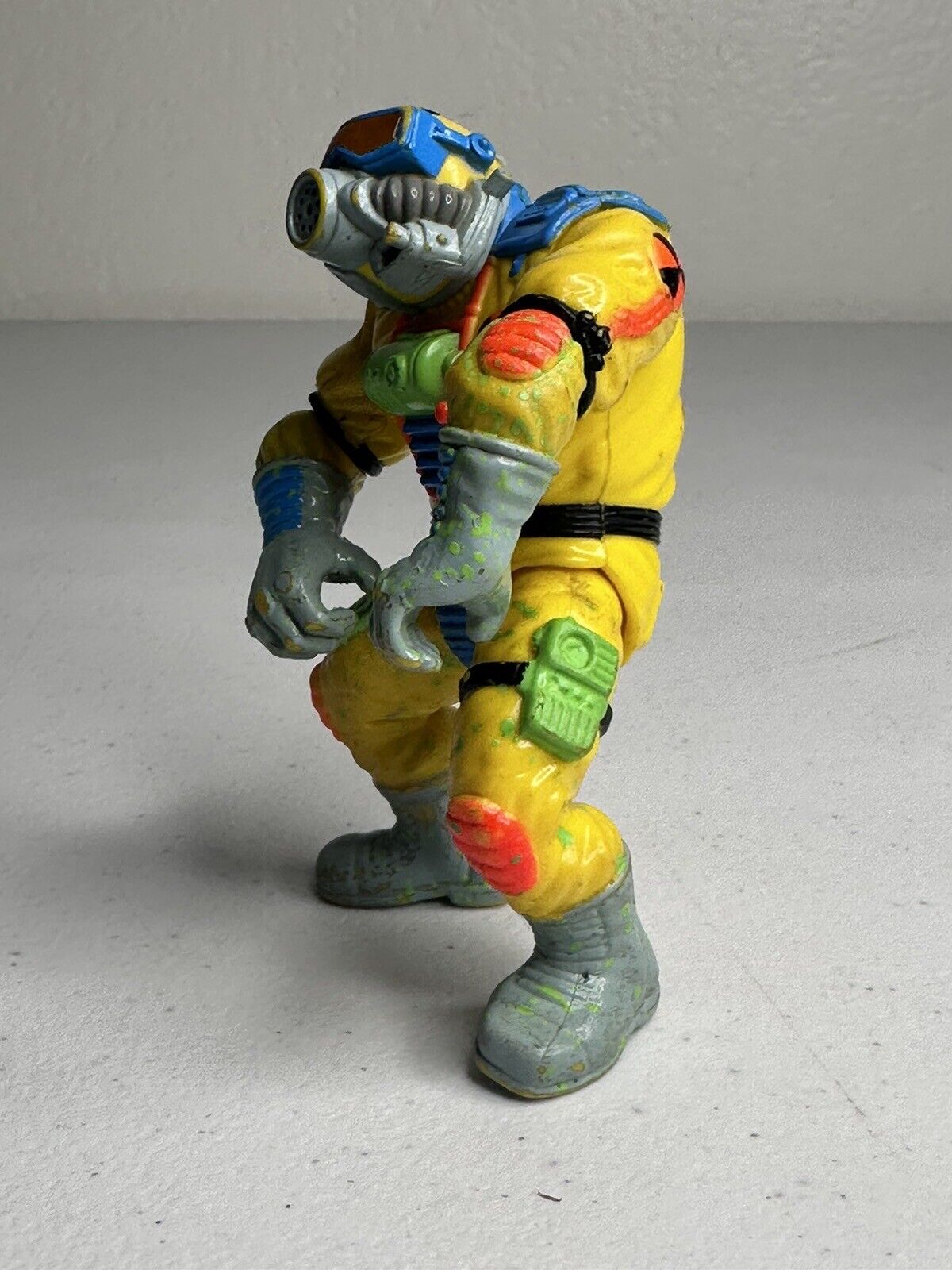 Classic 1991 Playmates Toxic Crusaders Radiation Ranger Figure - Vintage Eco-Hero Collectible - TreasuTiques