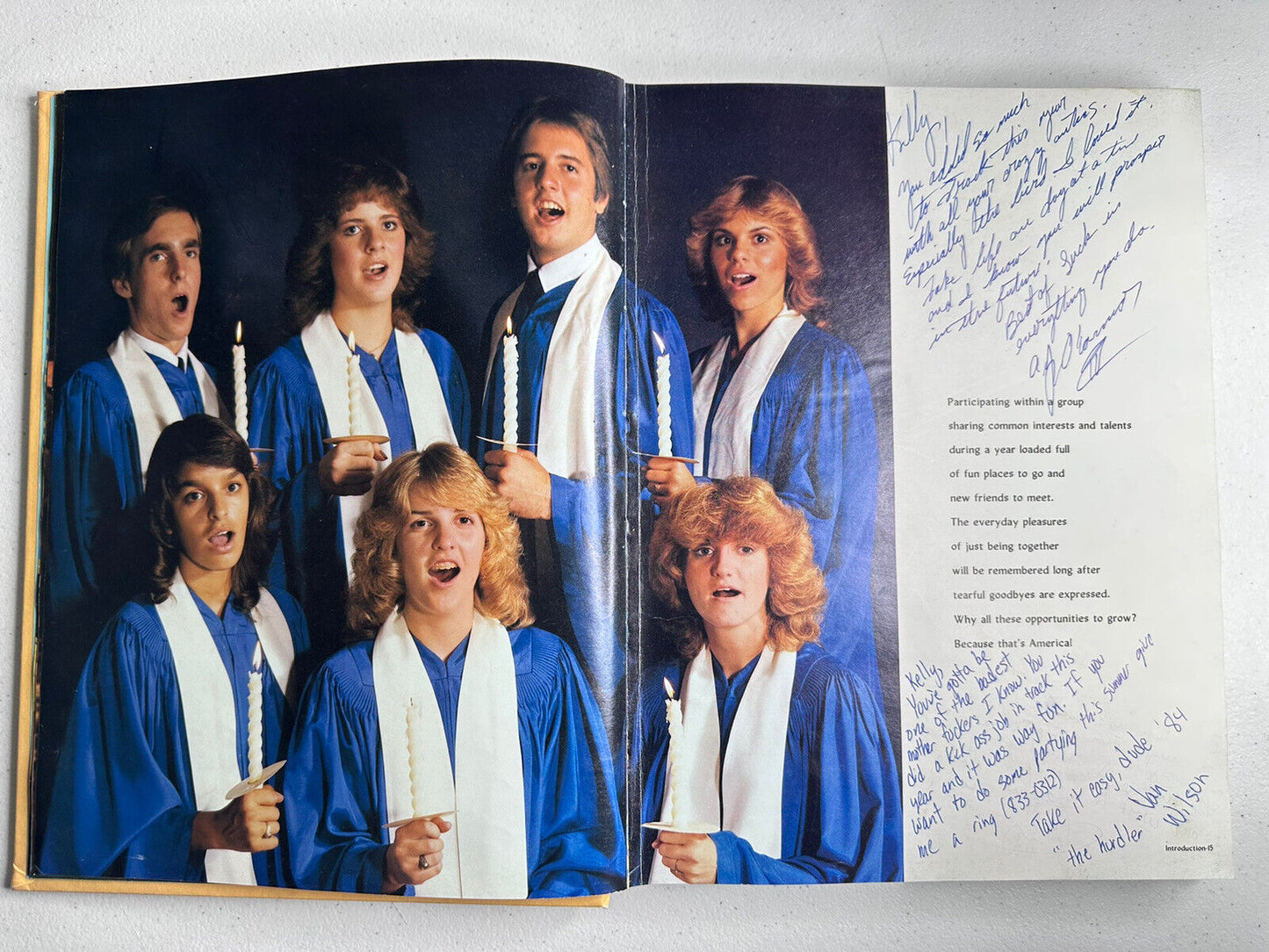 1983 Westwood High School Yearbook – Mesa, Arizona - Colorful Autographed Memories - TreasuTiques