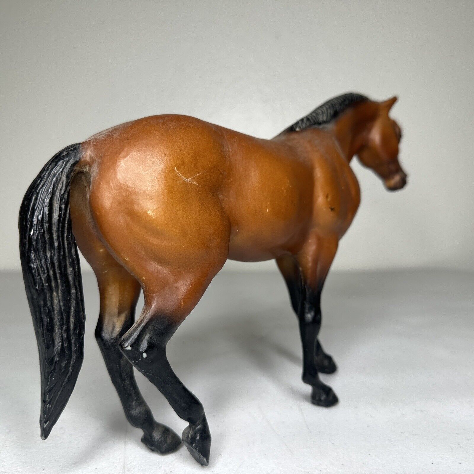 Breyer Traditional 450 Rugged Lark American Quarter Horse Stallion Figurine – Hand-Painted Collectible - TreasuTiques