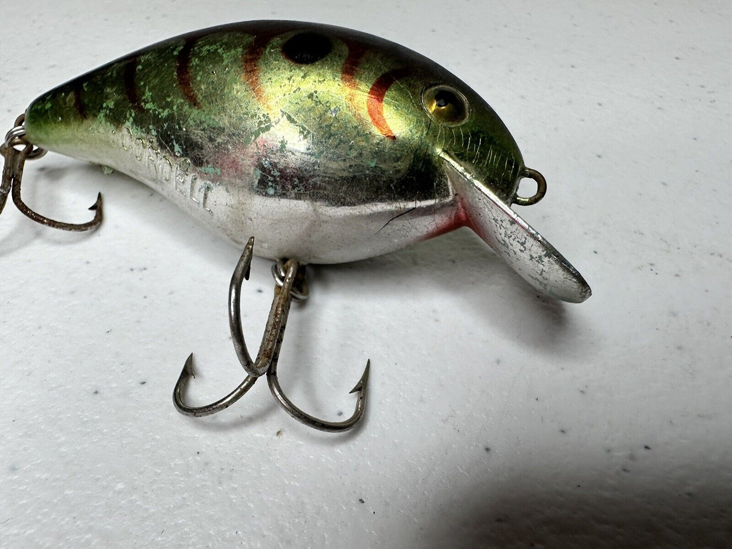 Vintage Cordell Big O 3" Crankbait Lure - Classic Collectible for Bass Fishing Enthusiasts - TreasuTiques