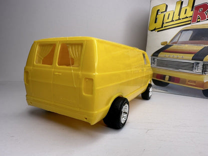 1978 Vintage MPC 1/25 Gold Rush Custom Dodge Van Model Kit - Complete with Original Box #1-0423 - TreasuTiques