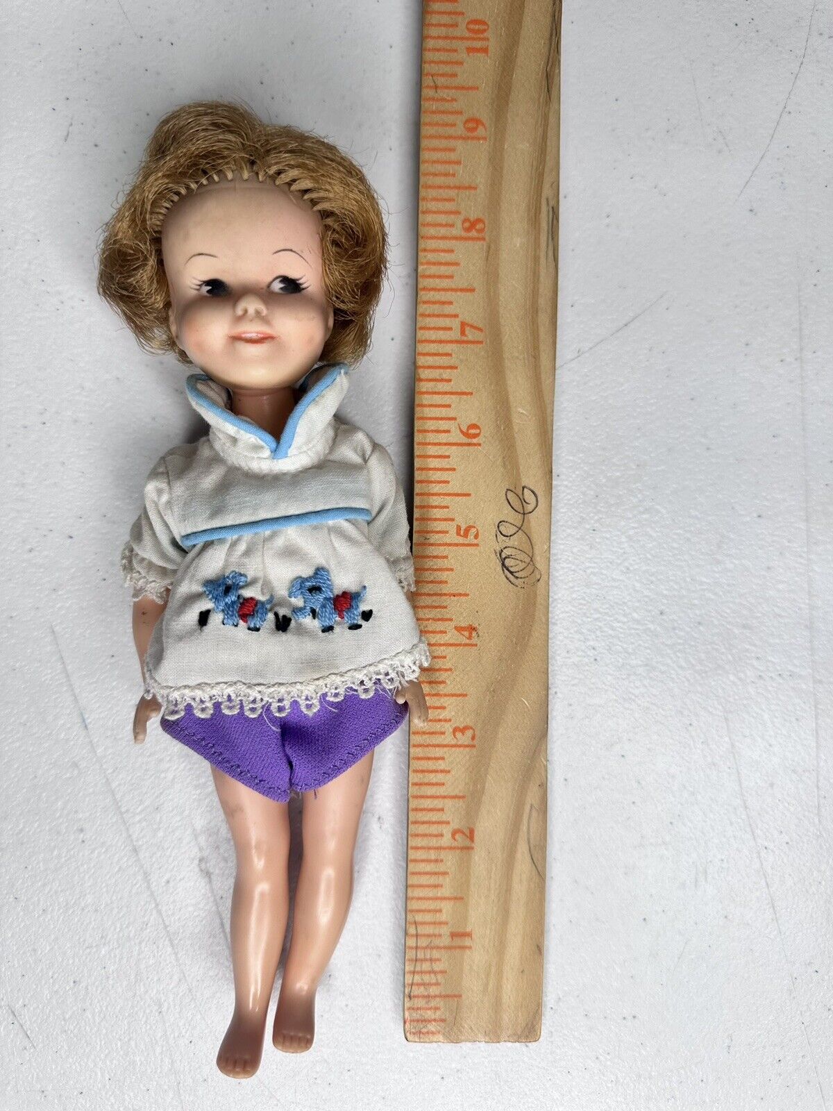 Vintage 1963 Deluxe Reading Penny Brite Doll - 8" Fashion Collectible with Original Outfit - TreasuTiques