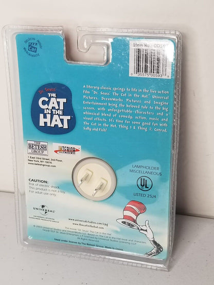 Vintage 2003 Dr. Seuss The Cat in the Hat Night Light & Watch Set - Rare Collectible - TreasuTiques