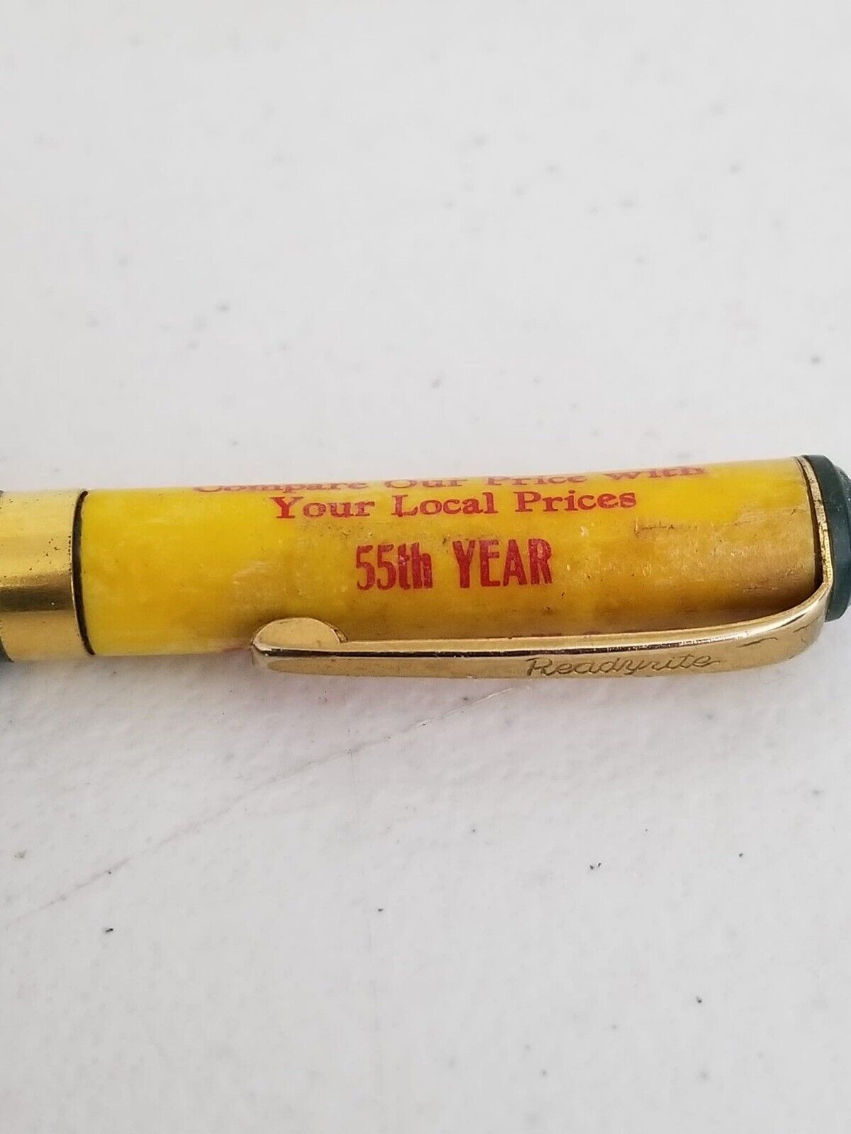 Collectible Vintage Readyrite Mechanical Pencil – Lakeville Creamery Advertising Promo - 55th Year Anniversary Edition - TreasuTiques