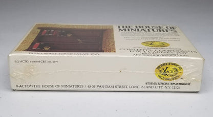 Vintage X-Acto House of Miniatures 40002 Closed Cabinet Top – Sealed New Old Stock (NOS) - TreasuTiques