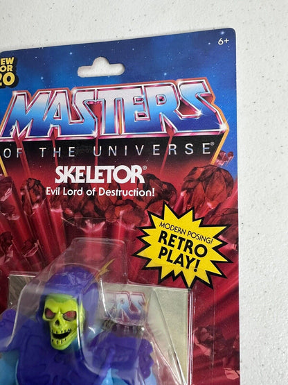 Masters of the Universe Origins Skeletor 5.5" Action Figures - Sealed Lot of 2 - TreasuTiques