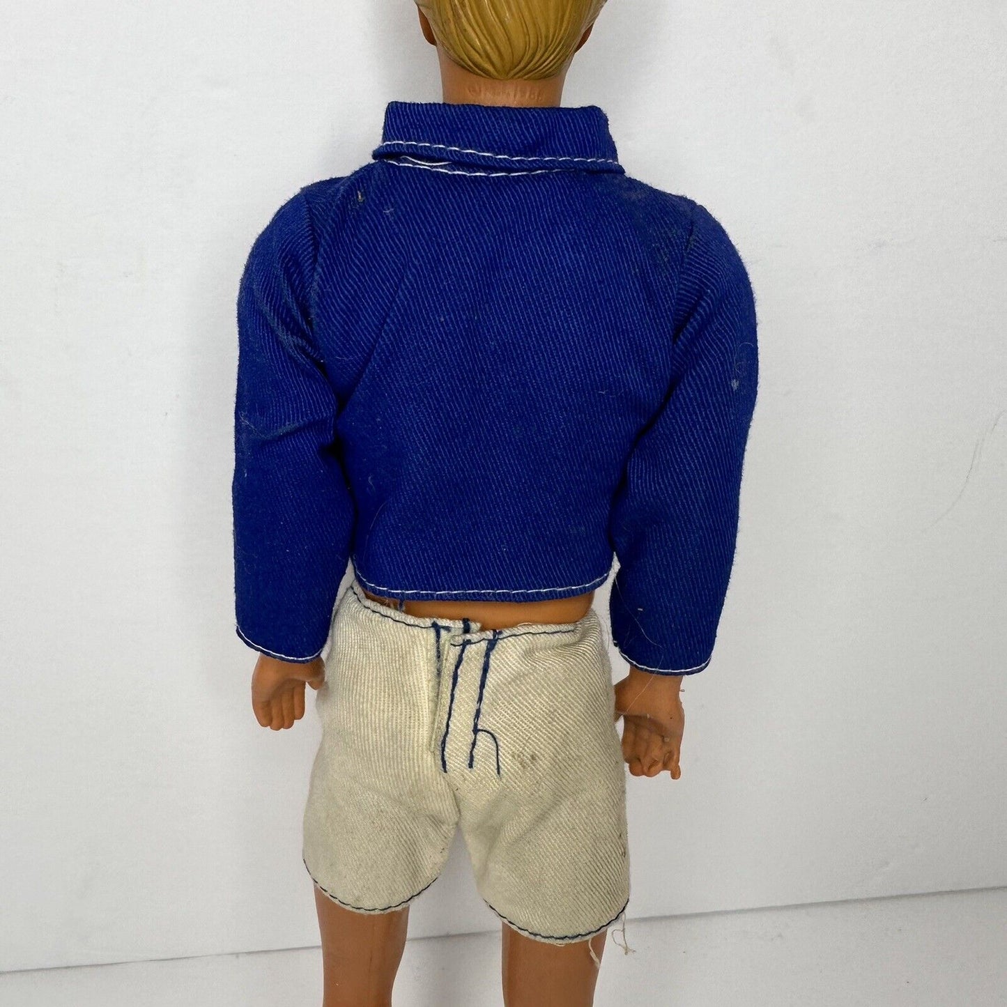 Vintage 1968 Malibu Ken Doll - 12" Collectible Toy with Molded Blonde Hair - TreasuTiques