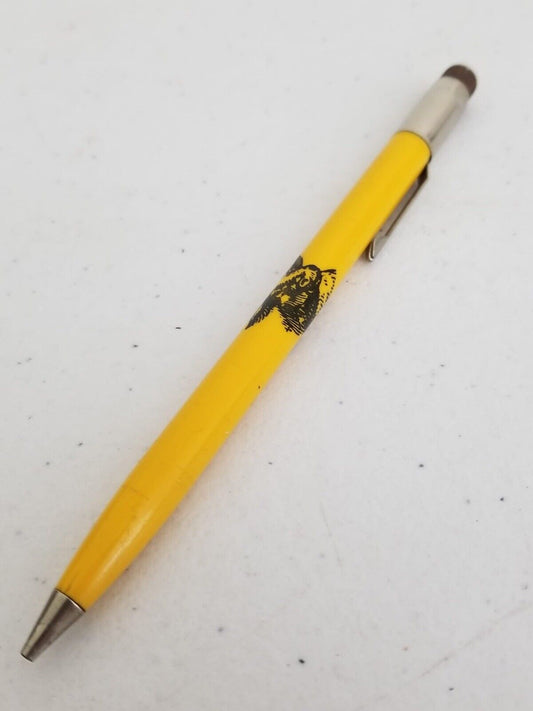 Vintage Scripto Yellow Mechanical Pencil - Haas Livestock Commission Collectible - TreasuTiques