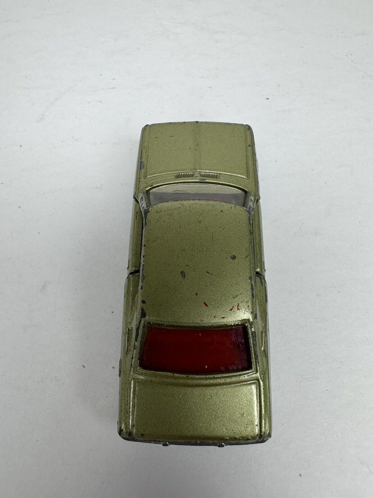 Vintage Tomica Greenish Gold Colt Galant HT GS - Olive Green, Red Interior 2-Door Diecast Model Car - TreasuTiques