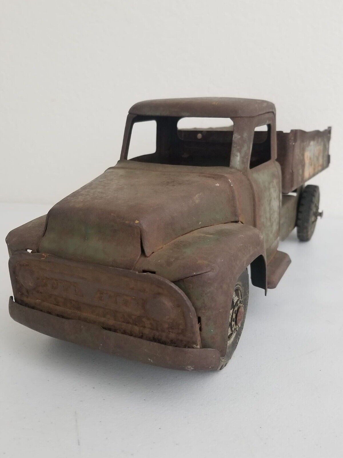 Vintage Buddy L Army Supply Corps Pressed Steel Truck - Rare Military Collectible - TreasuTiques