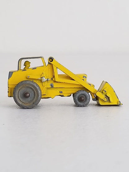 Vintage Lesney Matchbox No. 24 Weatherill Hydraulic Shovel Toy with Grey Tires - Made in England - TreasuTiques