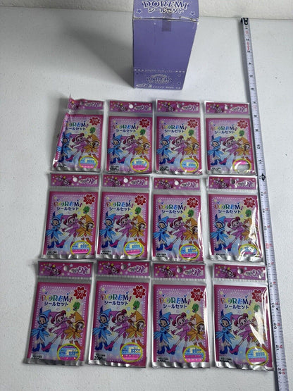 1992 Ojamajo Doremi Vintage Sticker Set - Sealed Packs, Rare Collectors Edition - TreasuTiques