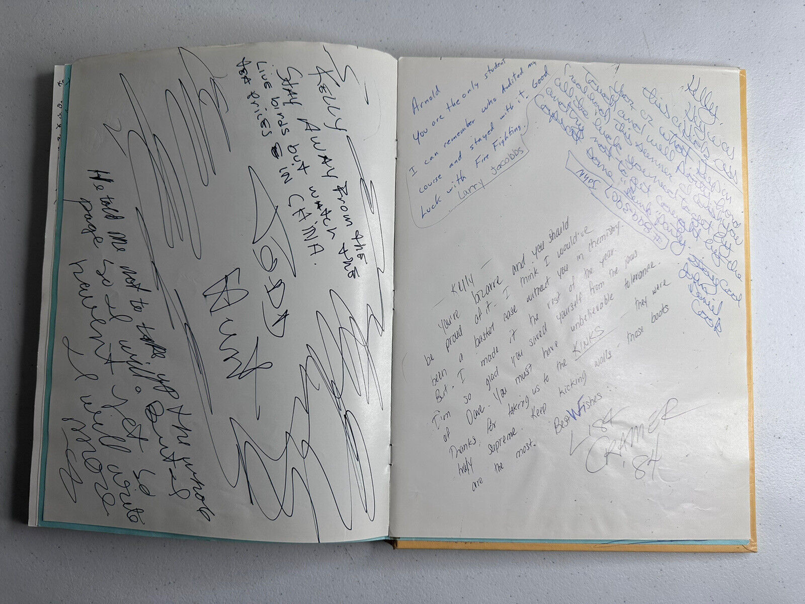 1983 Westwood High School Yearbook – Mesa, Arizona - Colorful Autographed Memories - TreasuTiques