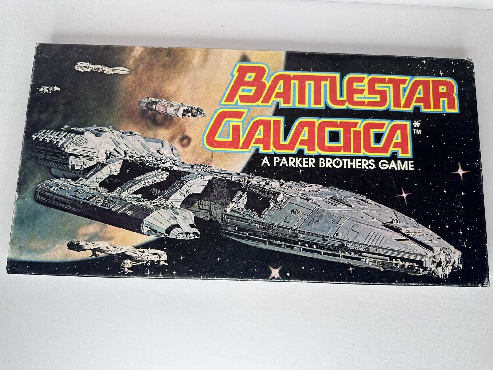 Rare 1978 Battlestar Galactica Pink Variant - Vintage Collectible Board Game - TreasuTiques