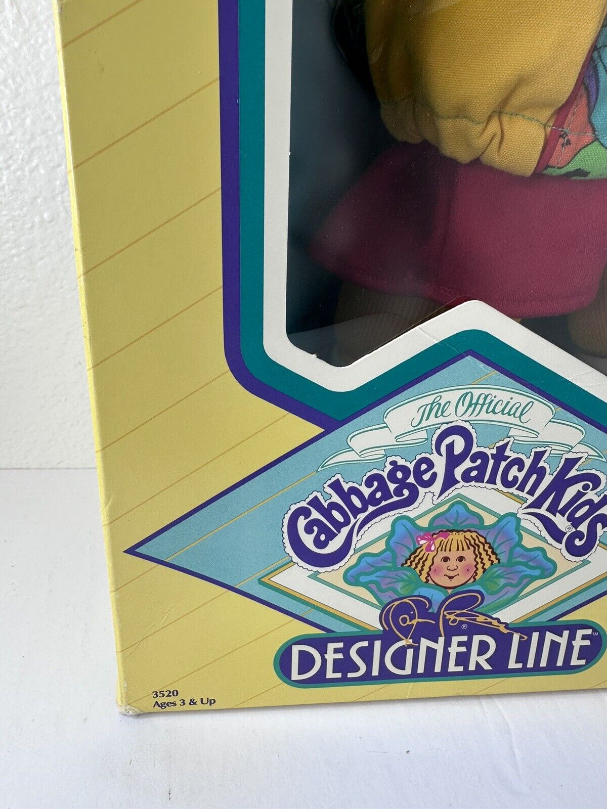 1989 Rare Cabbage Patch Kids Designer Line Doll Rebecca Claudette - Original Box & Papers Included - TreasuTiques