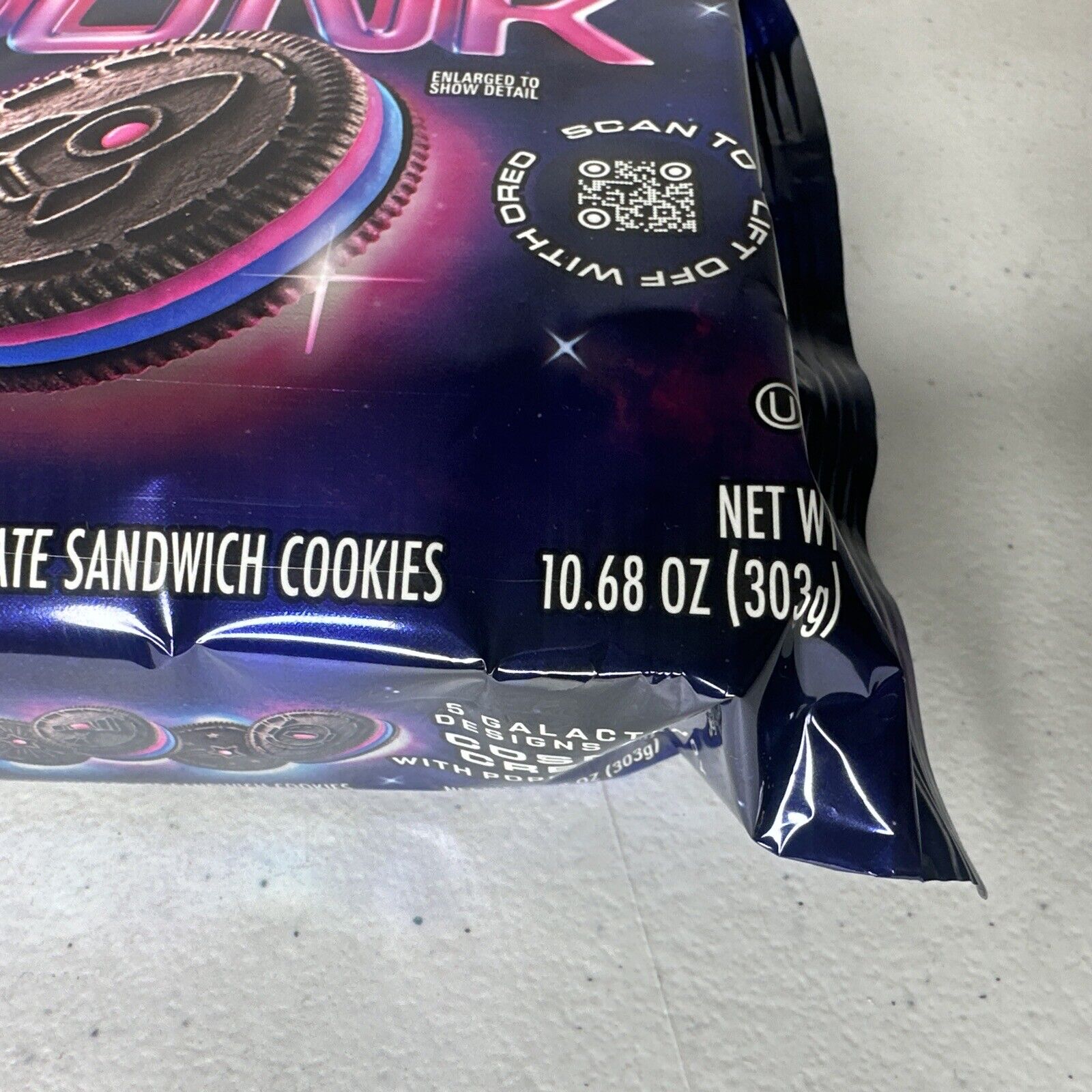 Limited Edition OREO Space Dunk Chocolate Cookies with Popping Candy Cosmic Crème - 10.68oz - TreasuTiques