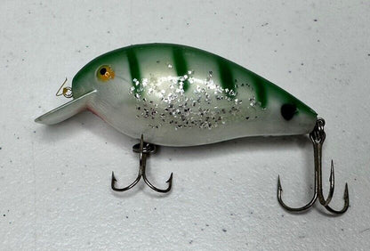 Vintage Cordell Big O Crankbait Fishing Lure 3" - Green Pearl Shad Collectible - TreasuTiques