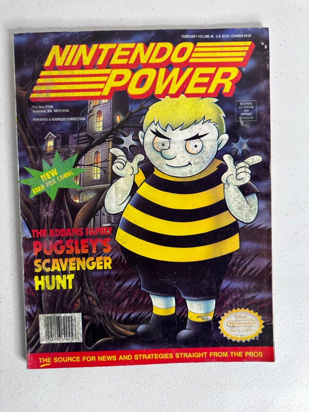 Rare Lot of 10 Vintage Nintendo Power Magazines - Volumes 36, 44-46, 48, 52, 54, 232-234 - Collectible Gaming History - TreasuTiques