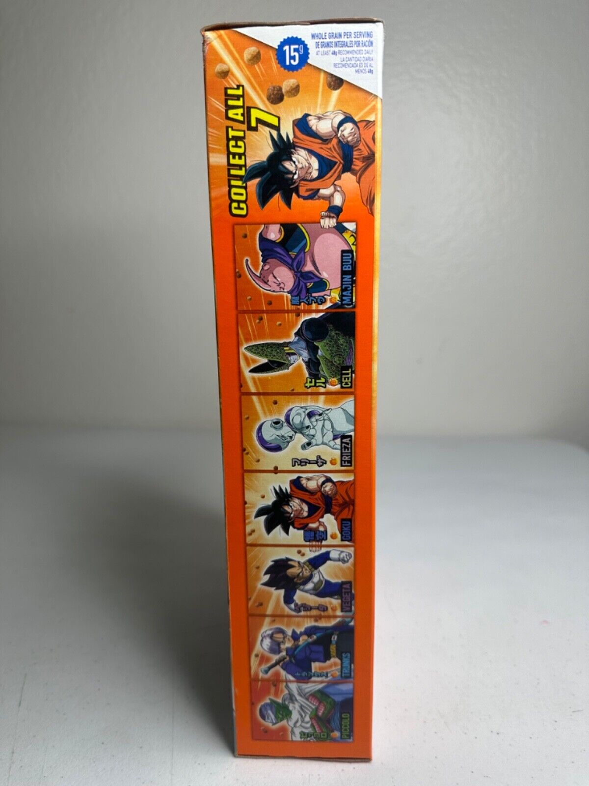 General Mills Reese's Puffs - Dragon Ball Z Limited Edition Collectible Cereal Box (Family Size) - TreasuTiques