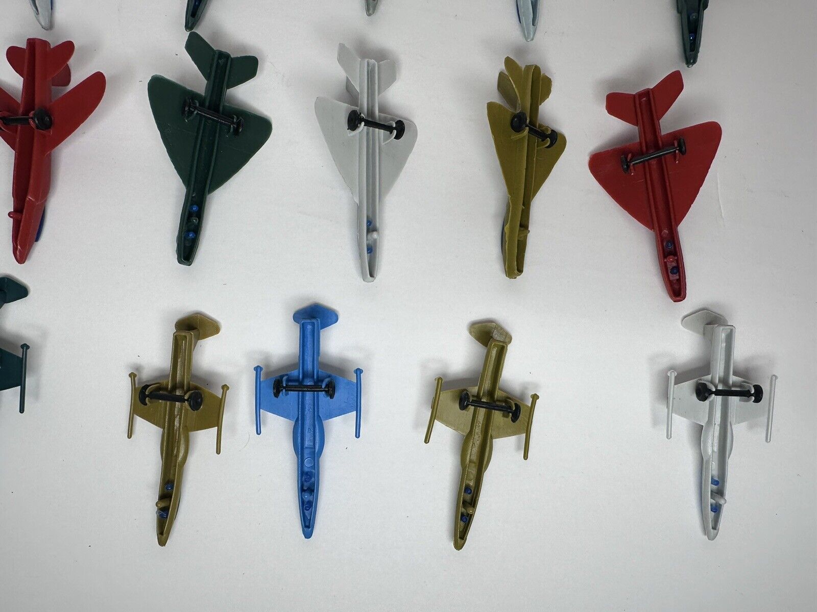 Vintage 1980s US Air Force Miniature Jet Planes & Space Shuttles - Set of 18 Rare Retro Collectibles - TreasuTiques