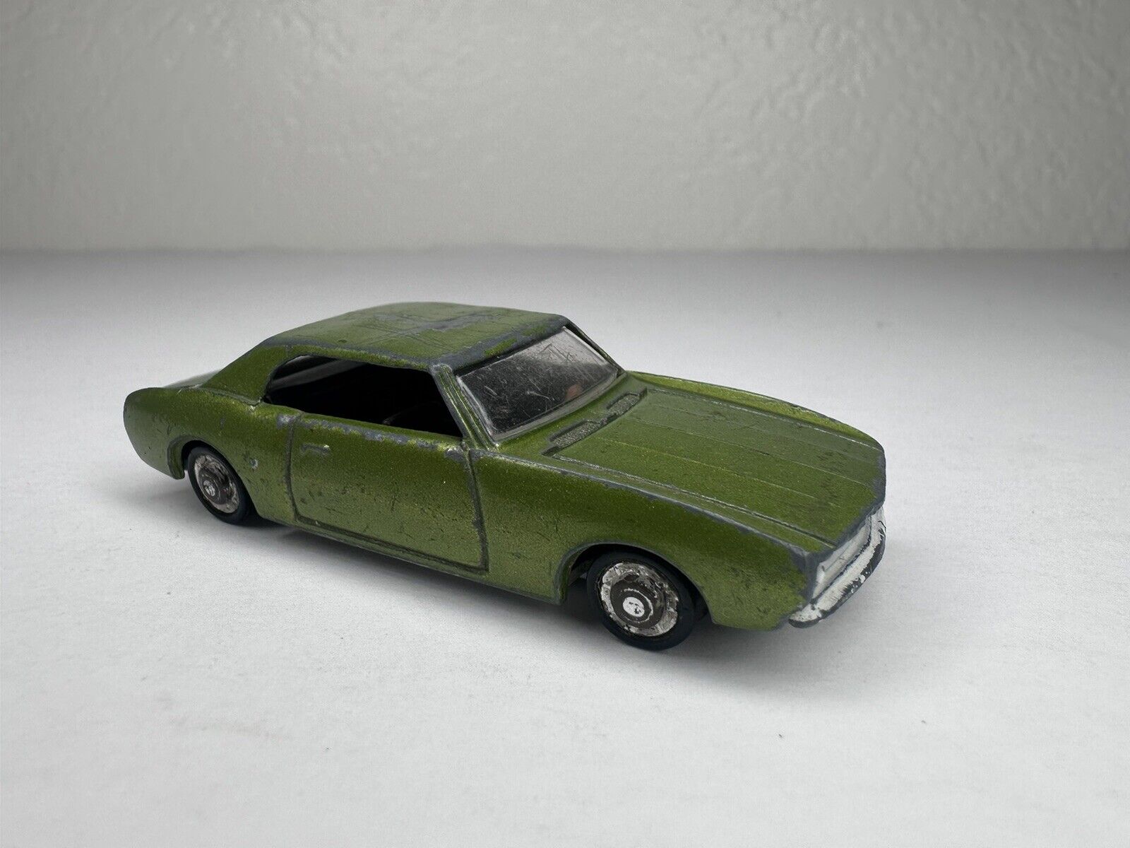 Vintage Playart Green Chevrolet Camaro SS Diecast Car - Classic Collectible from Hong Kong - TreasuTiques