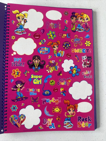 Vintage Mint Lisa Frank Friends 411 Notebook - Ultra-Rare Collectible Journal in New Condition - TreasuTiques