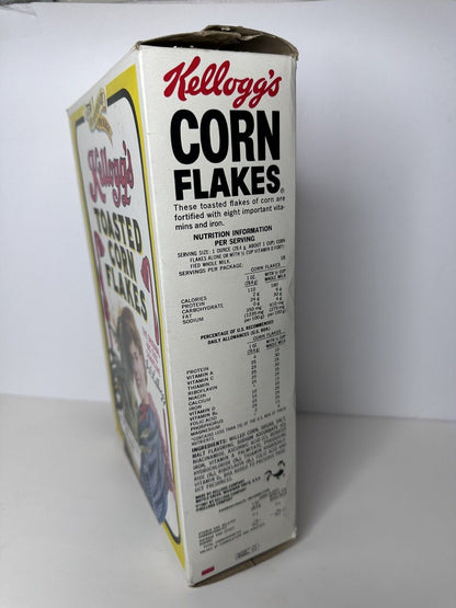 Rare Vintage Kellogg's 75th Anniversary Toasted Corn Flakes Cereal Box with Original Bag (1981) - TreasuTiques