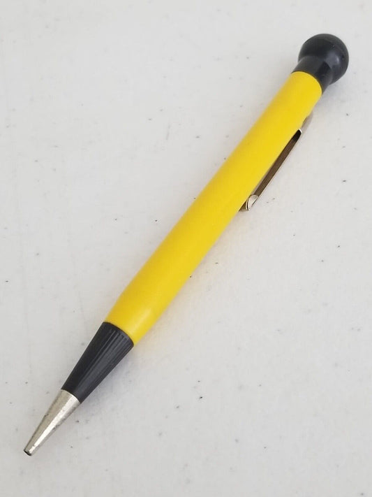 Vintage AutoPoint Mechanical Pencil with Calf Ween Advertising and Yellow 8 Ball Top Collectible - TreasuTiques