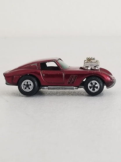 Vintage 1970 Johnny Lightning Topper Frantic Ferrari in Red - Collectible Toy Car - TreasuTiques