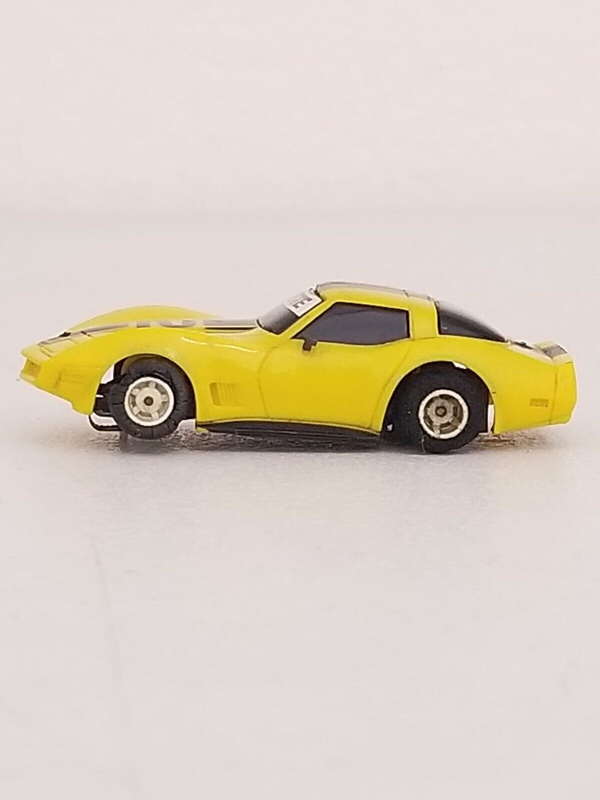 Vintage Yellow Corvette #2 HO Slot Car – Fully Operational Classic Collector's Item - TreasuTiques