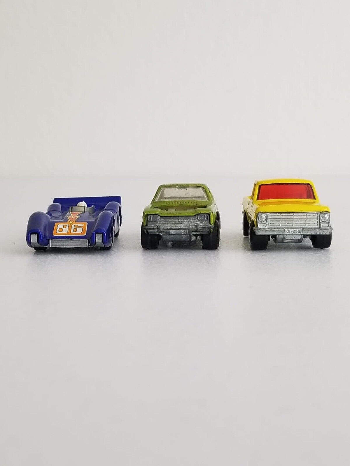 Vintage Matchbox Lesney Rolamatics Lot of 3 - Wild Life Truck, Hot Rocker, Blue Shark (1970s Collectibles) - TreasuTiques