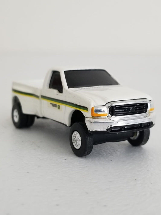 Collectible Ertl Ford F-350 Pickup John Deere Dealership Edition 1:64 Crew Cab Truck Dually - TreasuTiques