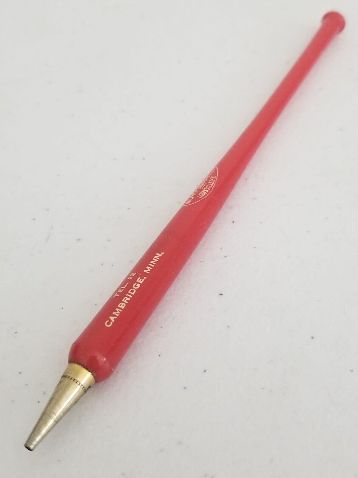 Vintage Rare Louisville Slugger Red Bat Mechanical Pencil - Collectible Promotional Advertising - TreasuTiques