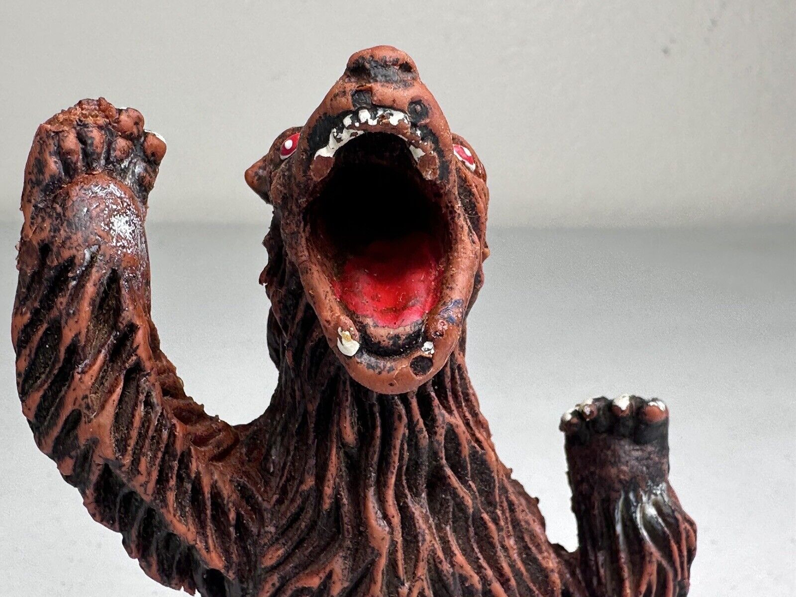 Rare 1970s Imperial Rubber Grizzly Bear Toy - Iconic Vintage Horror Collectible - TreasuTiques