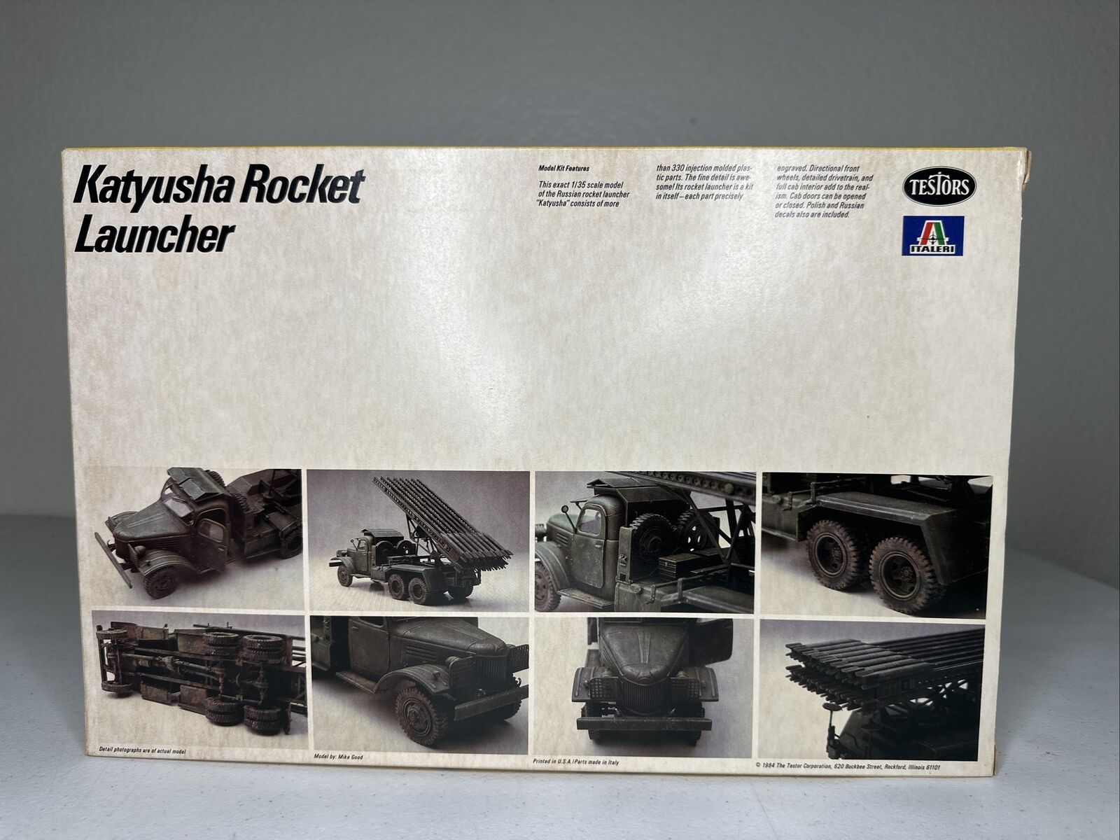 Vintage Testors Italeri Katyusha Rocket Launcher Model Kit - 1/35 Scale - Mint Condition - TreasuTiques