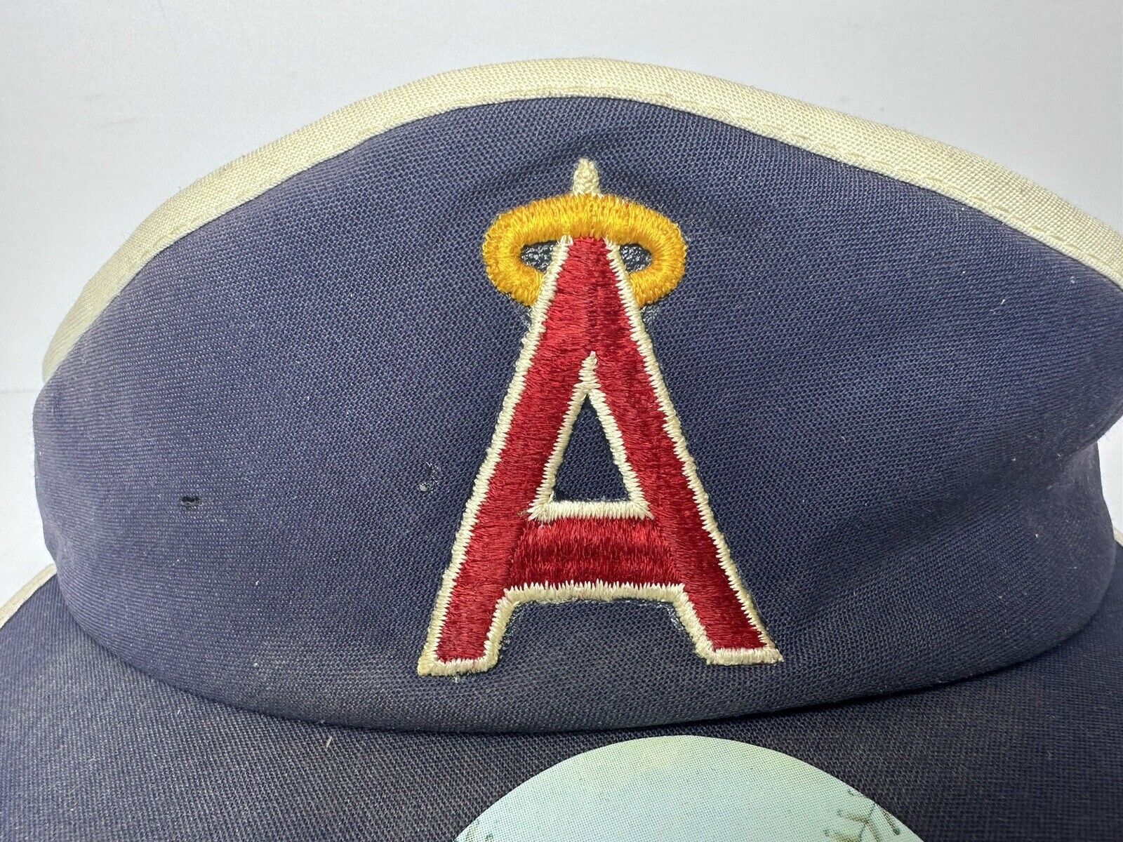 Vintage 1980s Anaheim Angels Baseball Visor - Vintage YA Korea-Made Collectible - TreasuTiques