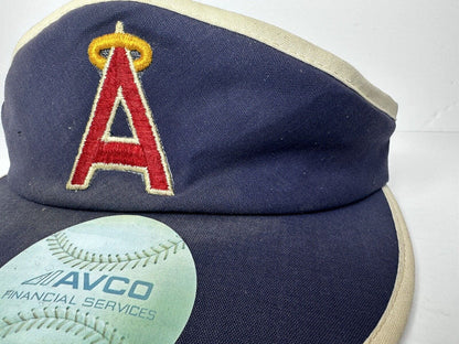 Vintage 1980s Anaheim Angels Baseball Visor - Vintage YA Korea-Made Collectible - TreasuTiques