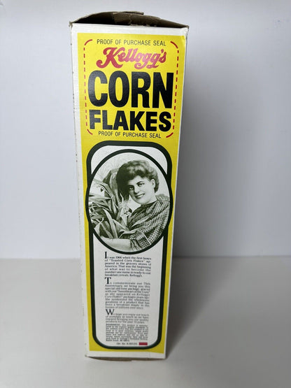 Rare Vintage Kellogg's 75th Anniversary Toasted Corn Flakes Cereal Box with Original Bag (1981) - TreasuTiques