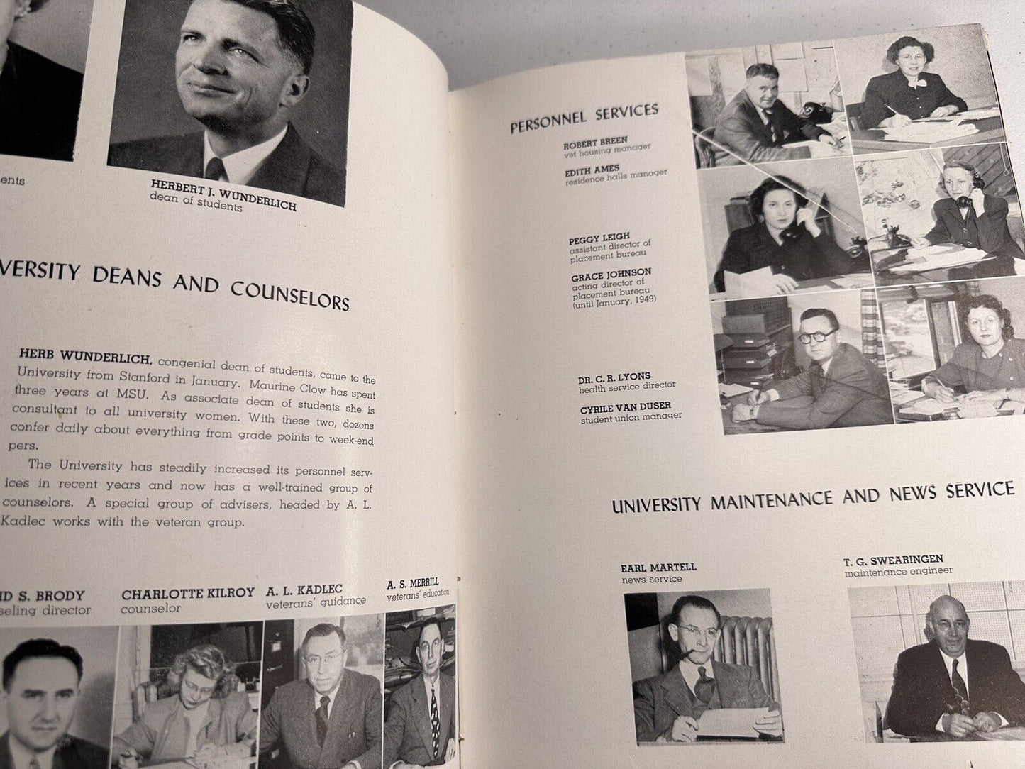 1949 Sentinel Montana State University Yearbook - Nostalgic Collegiate Keepsake - TreasuTiques