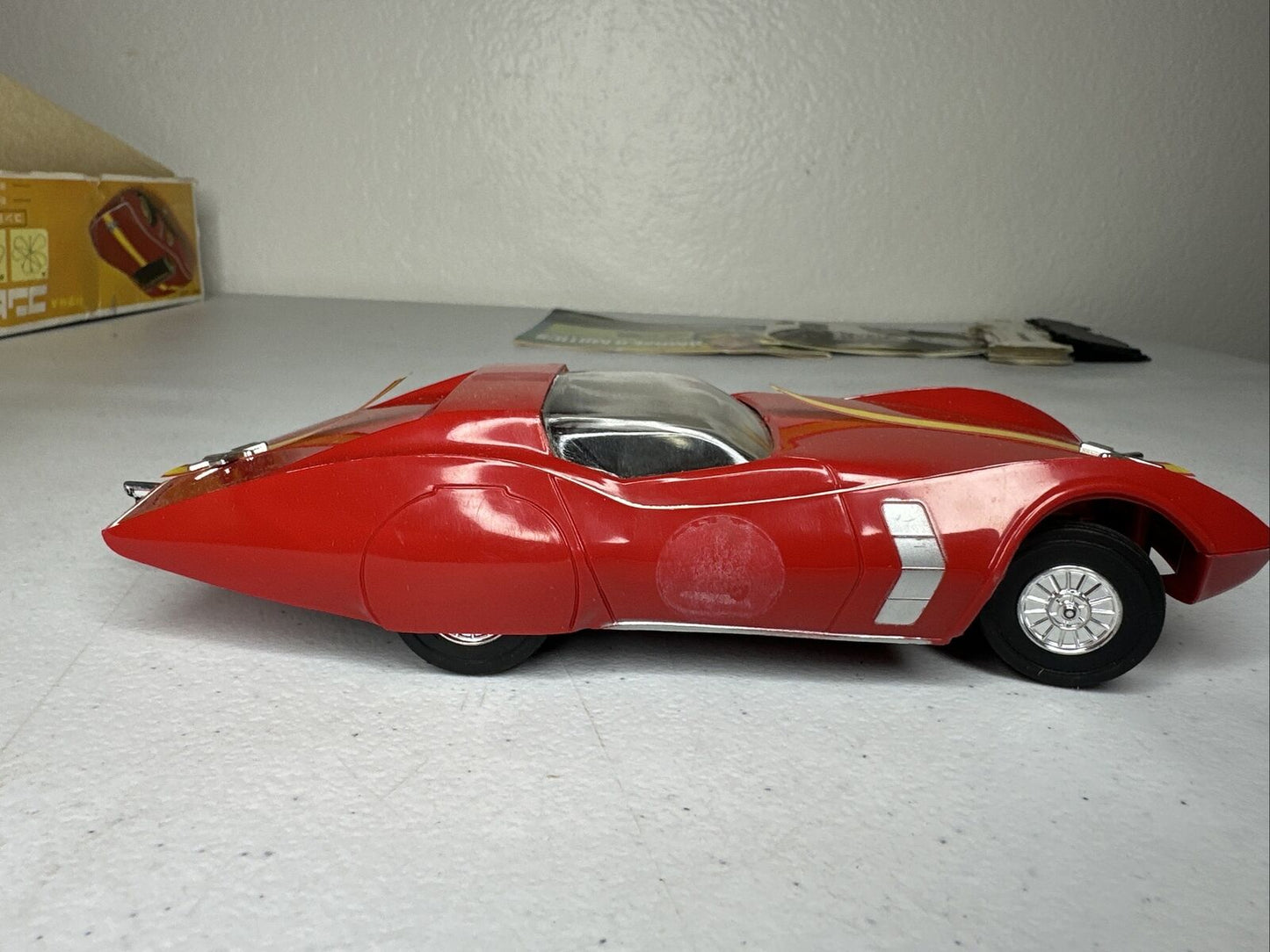 Vintage 1969 Hasbro Amaze-A-Matics Chevrolet AstroVette with Original Manuals - Rare Collectible Toy Car - TreasuTiques