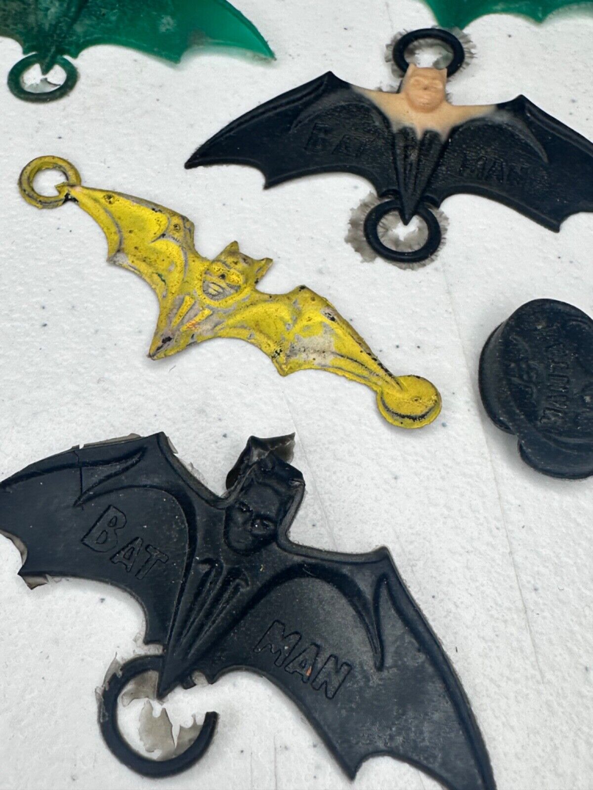 Rare 1965 Mattel Batman Creepy Crawlers Mold - Vintage Collectible Figures & Original Mold - TreasuTiques